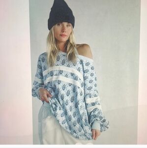 Free People Post Up Logo Layer NWT